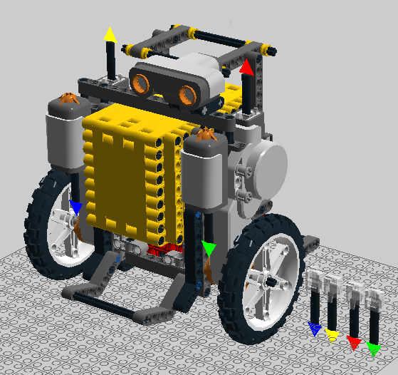 Component overview diagram for Rolly Robot